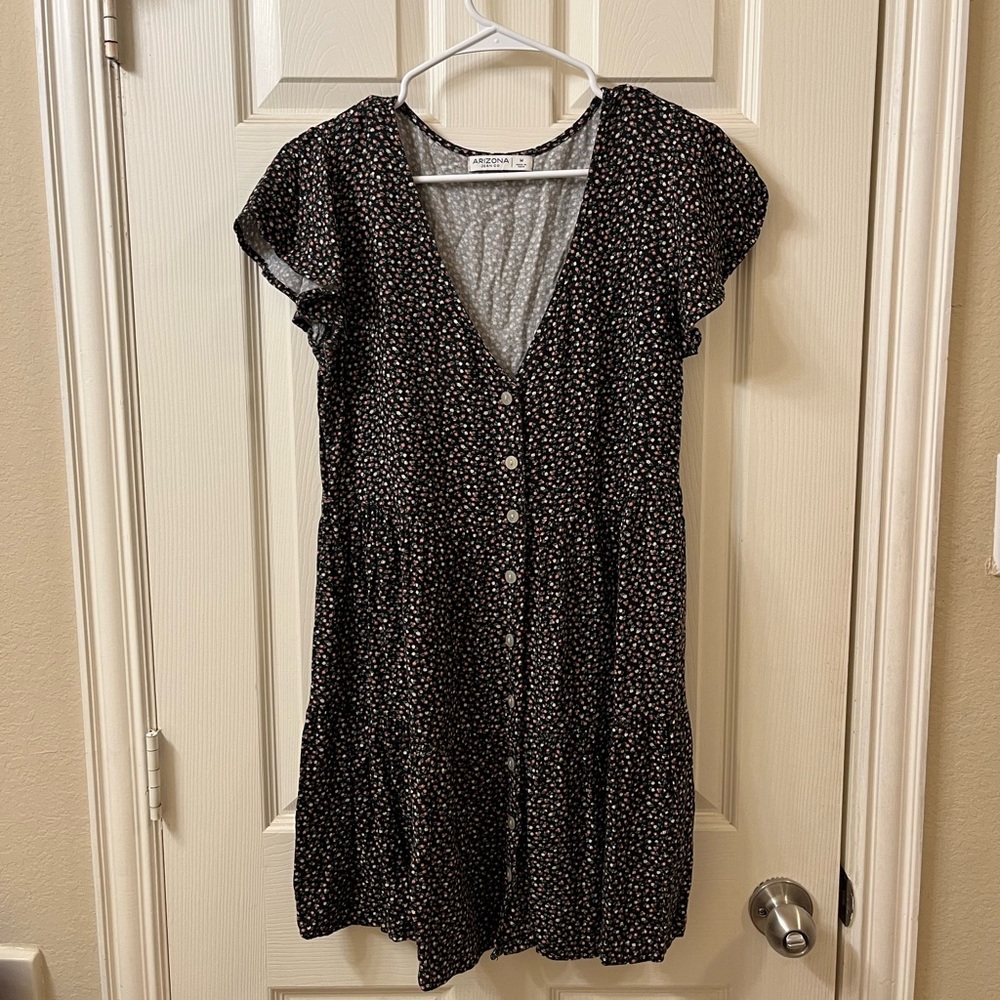 ARIZONA JEAN CO FLOWER MINI DRESS